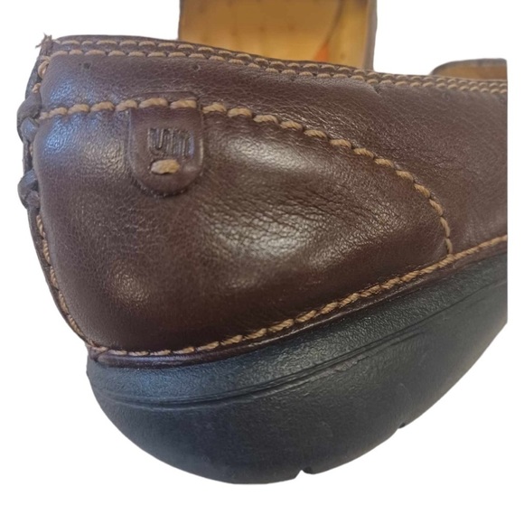 Brown Leather Women's Shoes - Picture 6 of 9